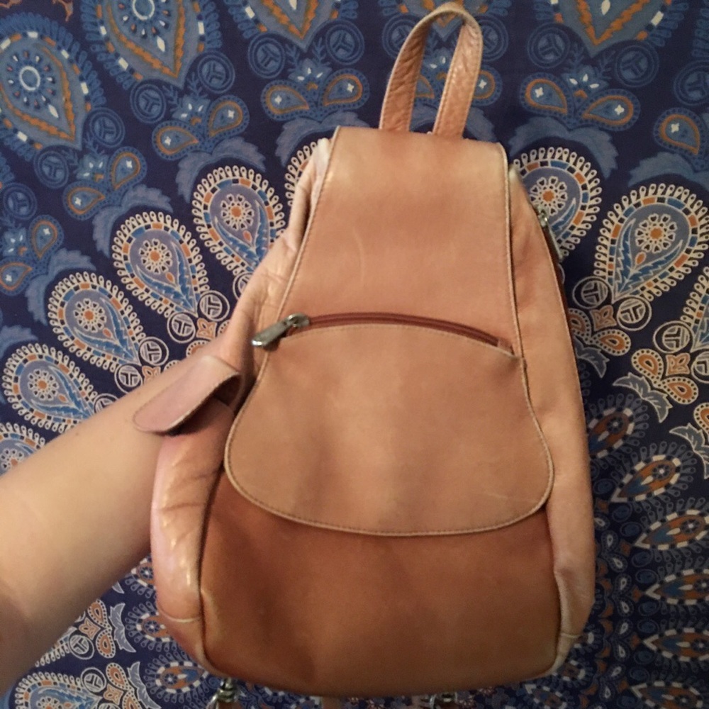 PIEL genuine leather backpack